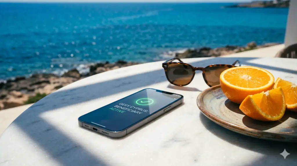 GeSY Cyprus on Mobile Phone App